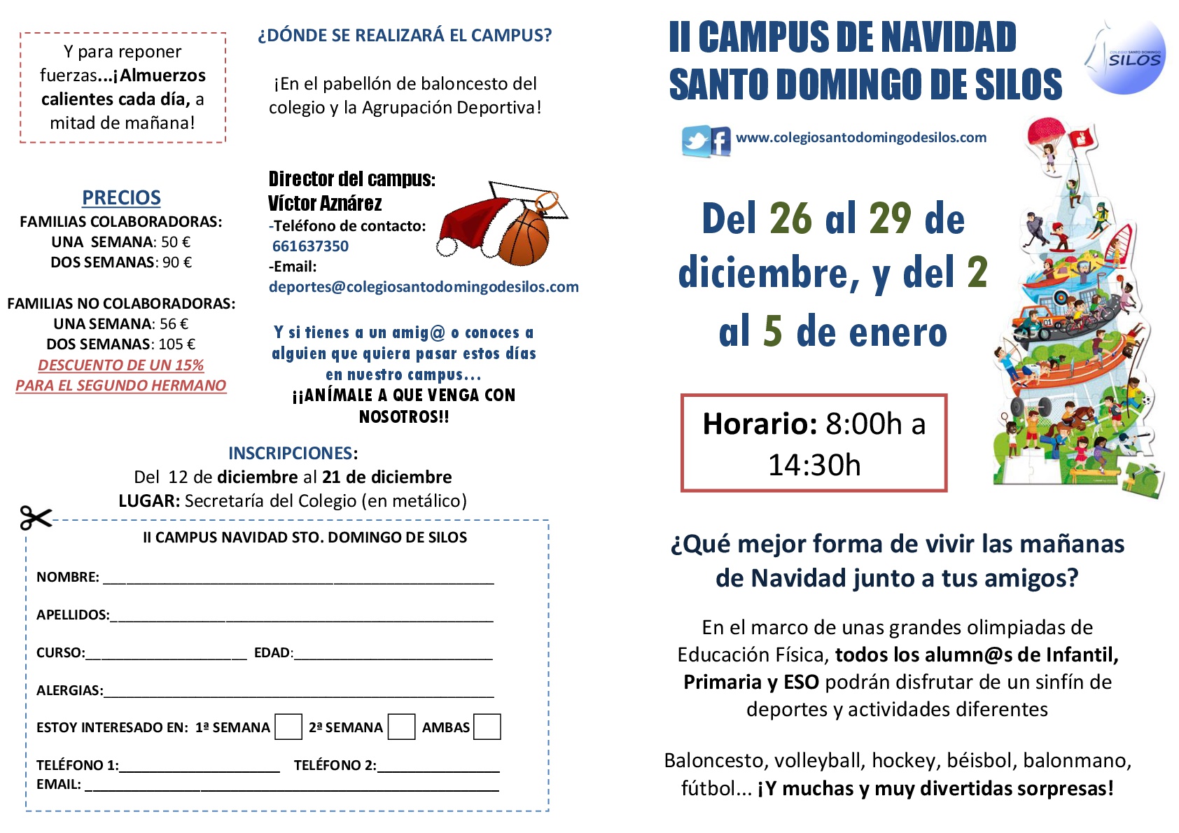 ¡II Campus de Navidad Santo Domingo de Silos!