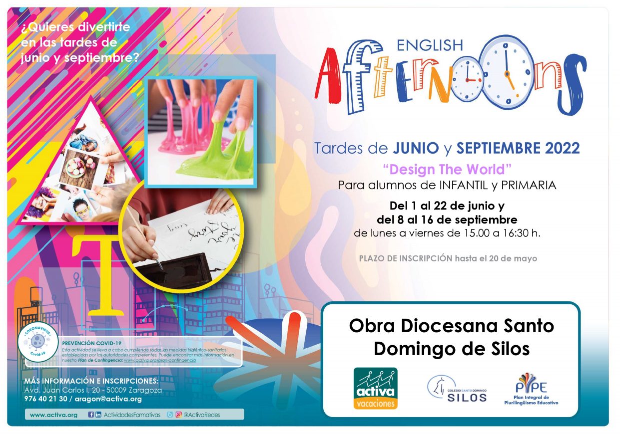 ENGLISH AFTERNOONS CON ACTIVA